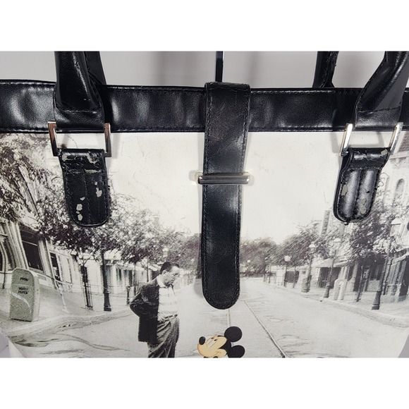 Walt Disney World Tote Main Street USA Magic Kingdom Shoulder Bag Mickey Mouse - Picture 3 of 16